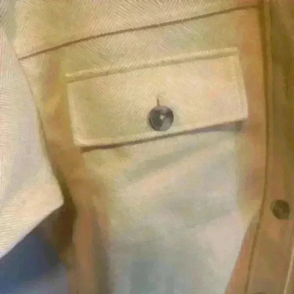 Madewell Brushed Herringbone Knit Shirt Jacket Size M - Picture 5 of 11